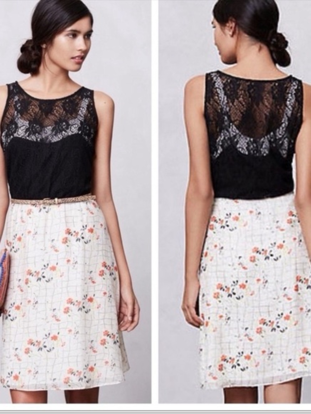 Anthropologie Girls From Savoy Orange Blossom Dress size 4